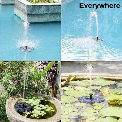 Skanto | Solar Bionic Fountain for Gardens Floor / Ground Bath