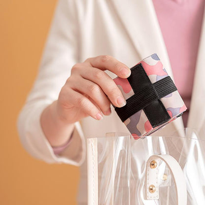 Tear-resistant, foldable shopping bag