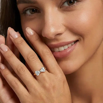 BowLift | S925 Moissanite Feminine Bow Ring