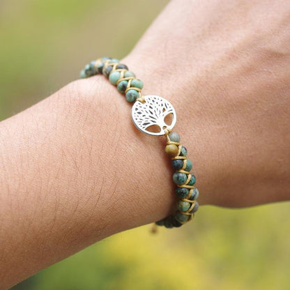 Handmade Tree of Life Bracelet Braided | Skanto