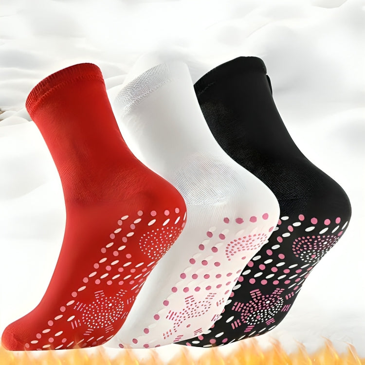 Heating Socks – Magnetic Therapy – Breathable Slimming Thermal Socks for Cold Feet Relief – Boosts Circulation & Comfort Bowlift