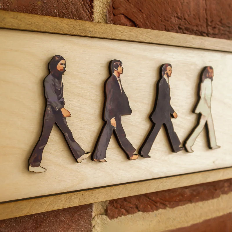 BowLift | The Beatles framed Abbey Road portrait