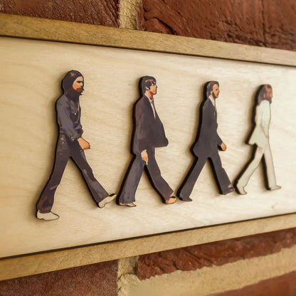 BowLift | The Beatles framed Abbey Road portrait