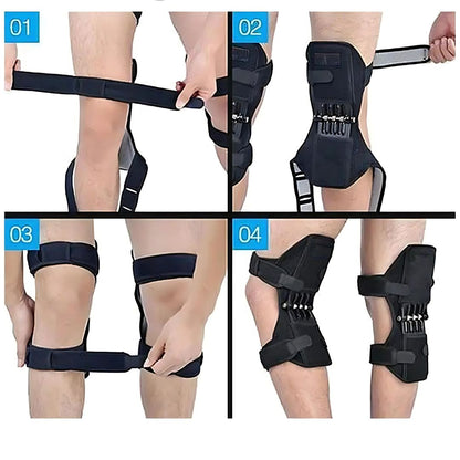 BowLift | Hinged Knee Brace Stabilizers - Adjustable Knee Support for Pain Relief, Arthritis & Post-Surgery Recovery - Set of 2