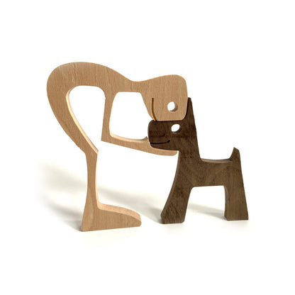 Skanto | Pet Lover - Wooden Sculpture Table Decorations