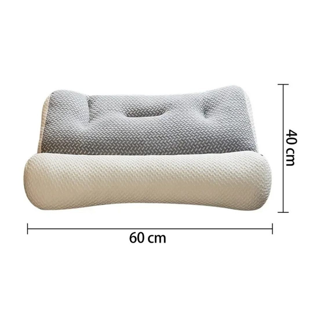 SleepAlign Orthopedic Neck Pillow For Sleeping | Cervical Spine Support - Pain Relief - Reduced Snoring - For All Sleep Positions Bowlift