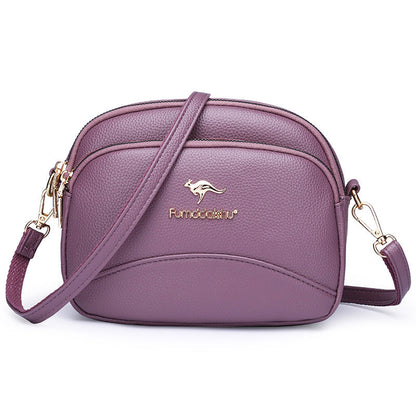 BowLift | Soft Leather Multi-Pocket Shoulder Bag