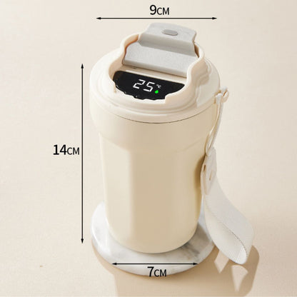 BowLift | Stainless Steel Coffee Mug with LED Temperature Display 450 ML