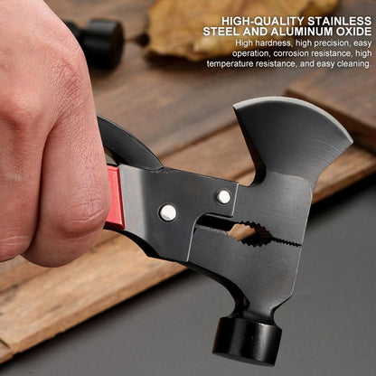 Skanto | Steel Hammer Axe Multi-tool for Camping