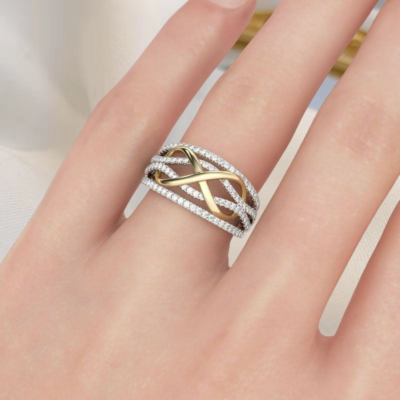 Skanto | Mother & Daughter Forever Connected Together Ring