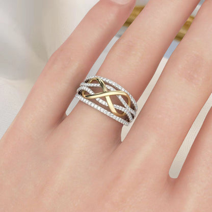 Skanto | Mother & Daughter Forever Connected Together Ring