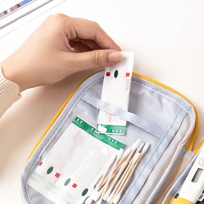 Mini travel first-aid kit