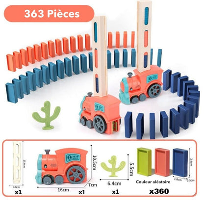 Skanto | Automatic Domino Train | Creative Educational Toy for Kids
