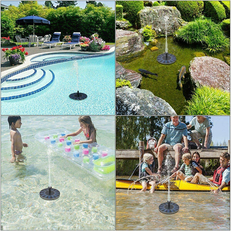 Skanto | Solar-Powered Bird Fountain with Light