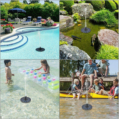 Skanto | Solar-Powered Bird Fountain with Light