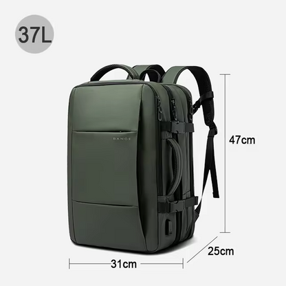 BowLift | Waterproof Expandable Travel Backpack – Large Capacity & Anti-Theft Protection