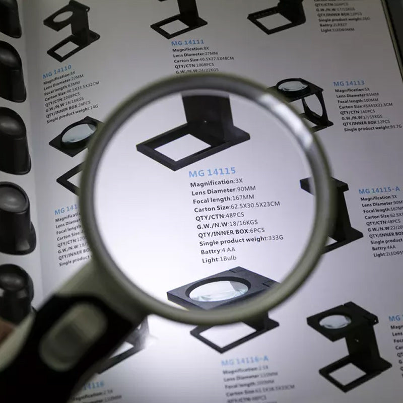 Skanto | 20X Optical Magnifier with LED Light