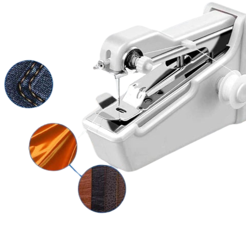 Portable hand sewing machine for quick repairs Karnz