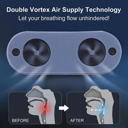 Micro-CPAP sleep apnea device for travel and anti-snoring
