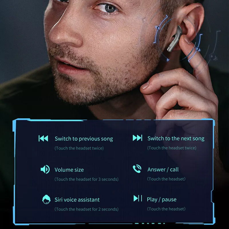 BowLift | Noise-cancelling Digital Display Bluetooth Headphones