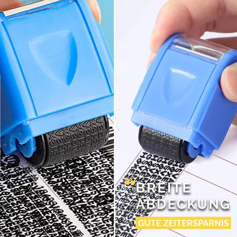 Identity Theft Protection Privacy Seal Roller Stamp | Bowlift
