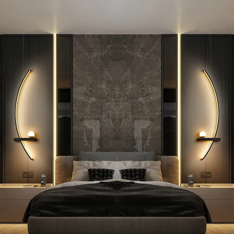 BowLift | Lumosphere - Minimalist LED Wall Light (2-Pack)