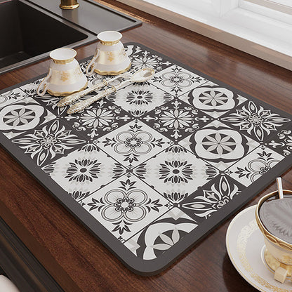 BowLift | Retro Quick-drying Water-repelling Mat for Kitchen-Bar-Countertops