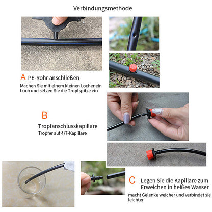 Adjustable drip nozzles for irrigation | Karnz
