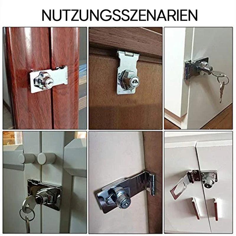 Door lock without drilling