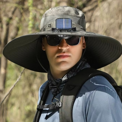 BowLift | Ultimate Outdoor Sun Hat with Rechargeable LED and Wide Brim