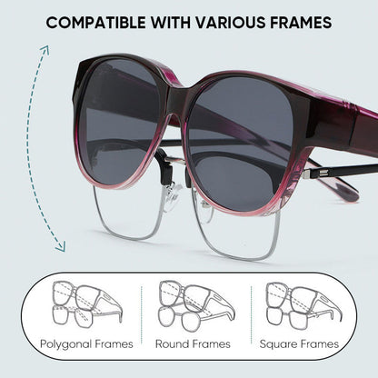 Karnz | Fit Over Glasses Sunglasses