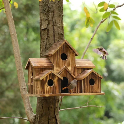 BowLift | 6-Hole Handmade Birdhouse