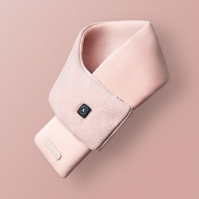 Skanto | Multifunctional USB Rechargeable Washable Self-Heating Scarf with 3 Heat Settings, Built-in Power Bank and Temperature Sensor