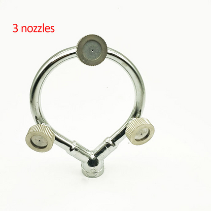 BowLift | High pressure stainless steel ring multi nozzle – Efficient spray attachment for garden irrigation