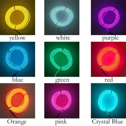 BowLift | Car Interior Lighting LED Strip Flexible Neon Light