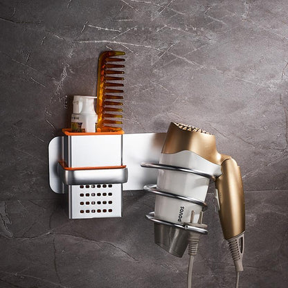 Skanto | Aluminum Multifunctional Hair Dryer Holder