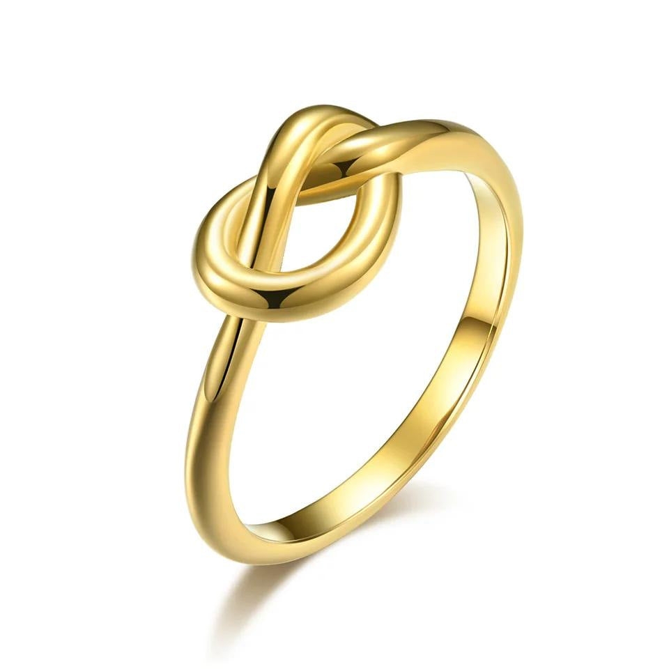 BowLift | Dainty Heart Knot Bond Ring