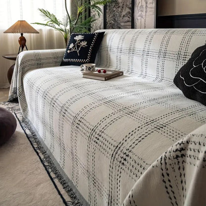Skanto | Chesterfield Plaid Sofa Cover