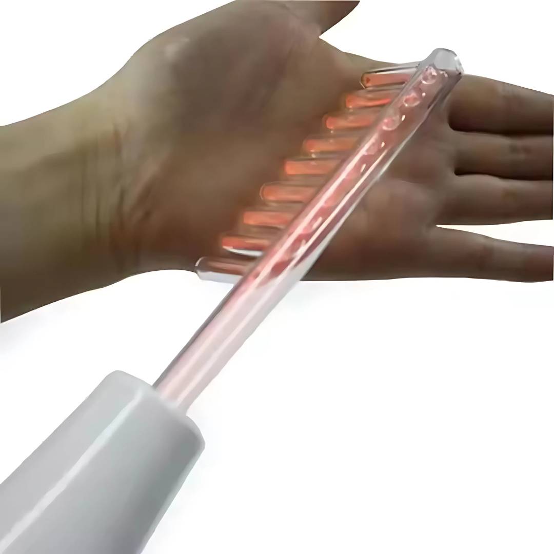 Skanto GlowVive High-Frequency D'arsonval Beauty Device | for Acne - Anti-Aging - Skin Tightening - Hair Growth - Scalp Care Skanto