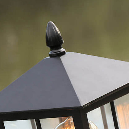 European Outdoor Pillar Light, Waterproof, Rustproof, Terrace Lamp with Single Light Source