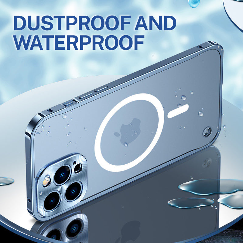 BowLift | Metal Frame Magnetic Charging Case For iPhone