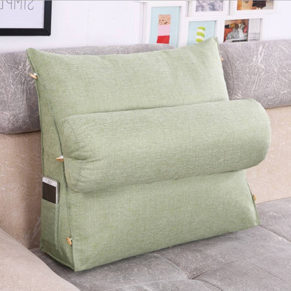 LoungeEase | Backrest Pillow for Reading and TV - Lumbar Support Adjustable Bed Pillow - Comfort Posture - Versatile Use Pillow Bowlift
