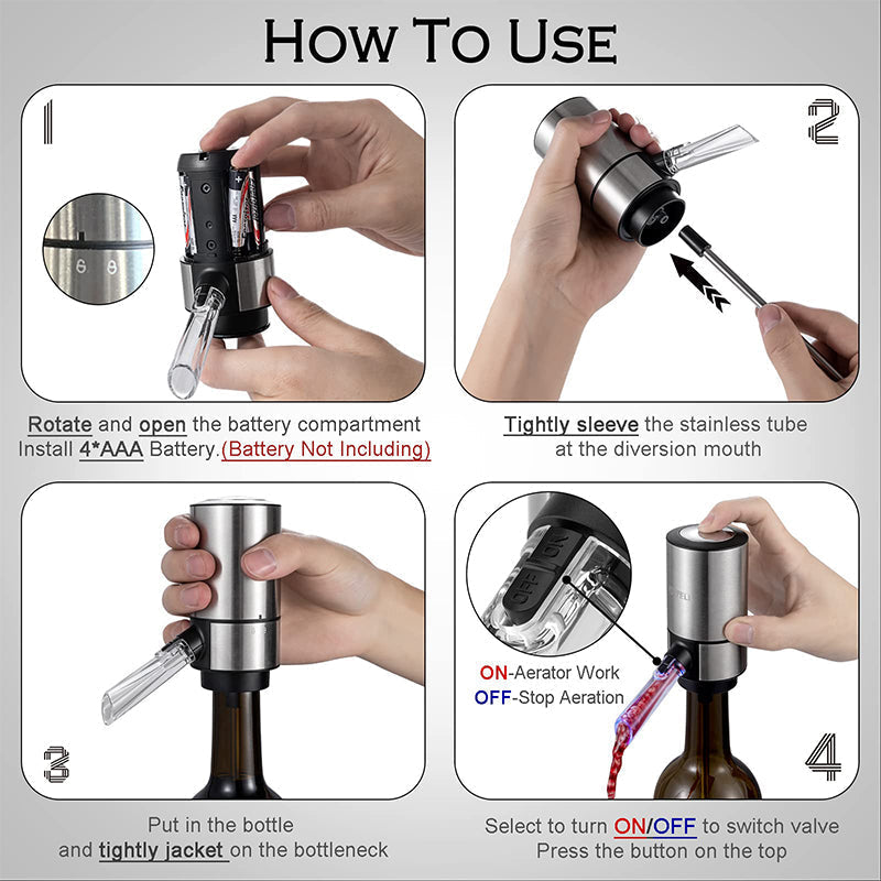 Skanto | Electric Wine Aerator