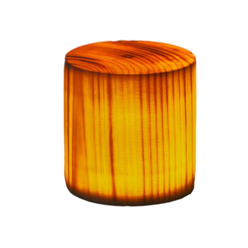 Wireless LED TaBowlifte Lamp with Touch Control | RechargeaBowlifte Battery | Wood Grain Design | AdjustaBowlifte Brightness | Bowlift