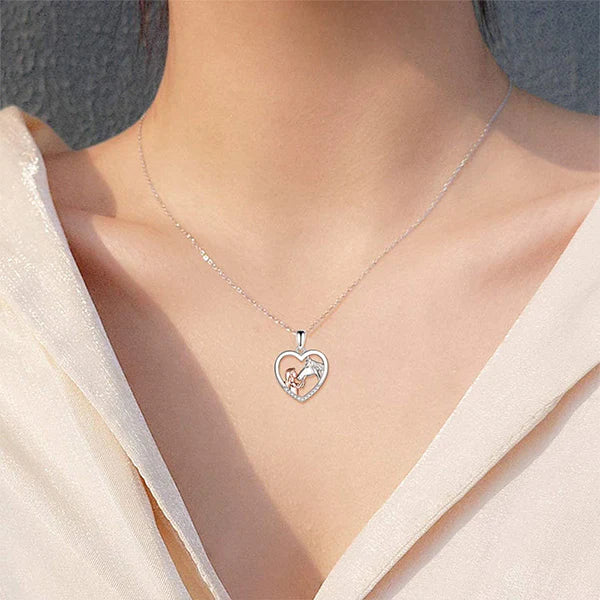 Skanto | Girl and Horse Necklace Chain