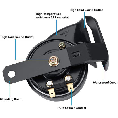 BowLift | Snail horn for car/motorcycle/truck boat