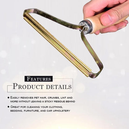Portable lint shaver