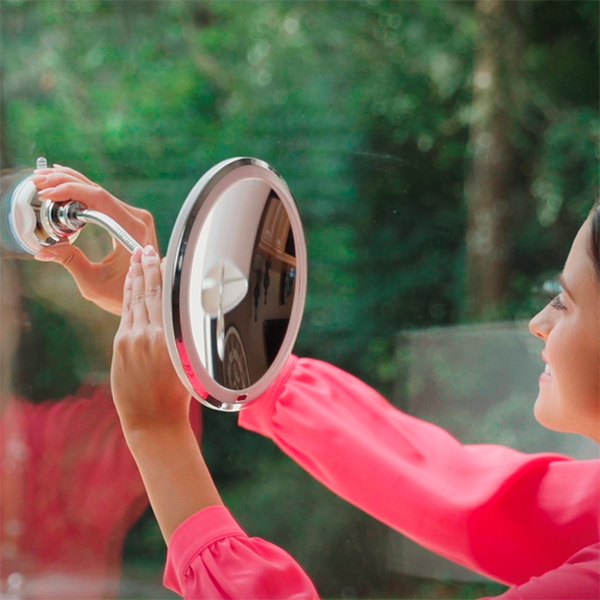 Skanto | 10x Magnification LED Lighted Makeup Mirror