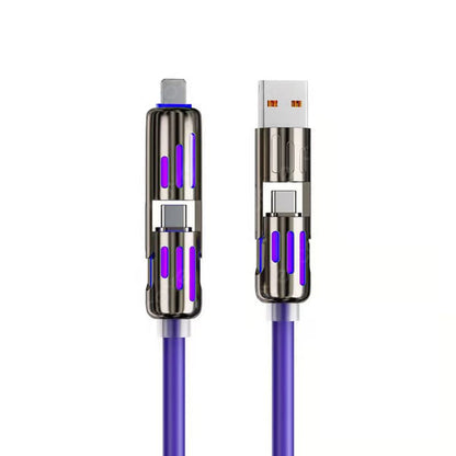 BowLift | 4 in 1 USB Charging Cable MAX 240W Fast Charging