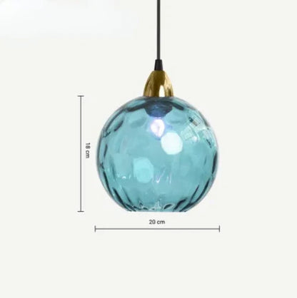 Skanto | Glass Ball Pendant Lamp - LumiSphere
